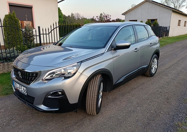 Peugeot 3008 cena 69900 przebieg: 132000, rok produkcji 2018 z Kamieńsk małe 596